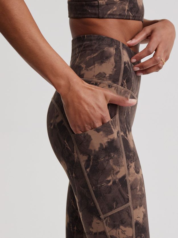 Bekleidung Havanna-Marmor Frauen Varley Los geht\'s, Taschenleggings 25\" 2.0 8J4JZN319