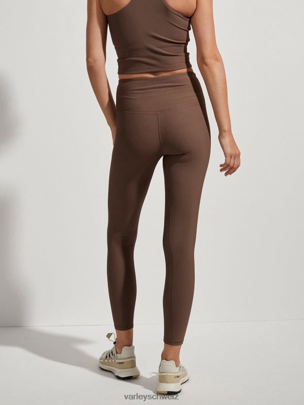 Bekleidung Johannisbrot Frauen Varley „Let’s Move“-Leggings mit hohem Rippenmuster, 25 Zoll 8J4JZN343