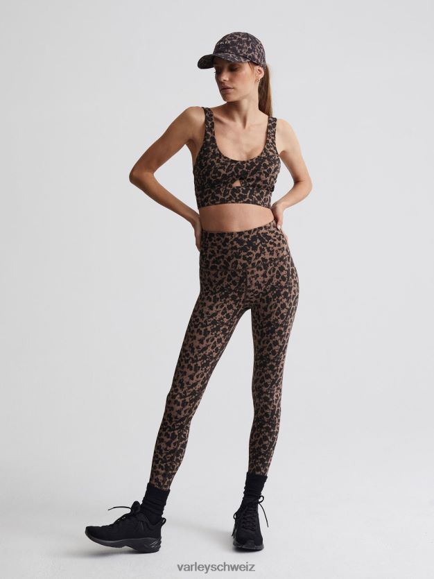 Bekleidung Kupfer verschwommenes Tier Frauen Varley Let\'s Go Super-High-Rise-Leggings 25\" 8J4JZN398
