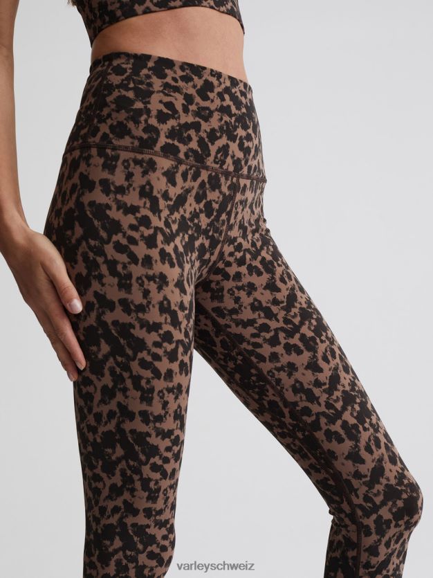 Bekleidung Kupfer verschwommenes Tier Frauen Varley Let\'s Go Super-High-Rise-Leggings 25\" 8J4JZN398