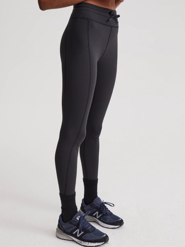 Bekleidung Schwarz Frauen Varley Let\'s Go, hohe Leggings mit Kordelzug, 25 Zoll 8J4JZN366