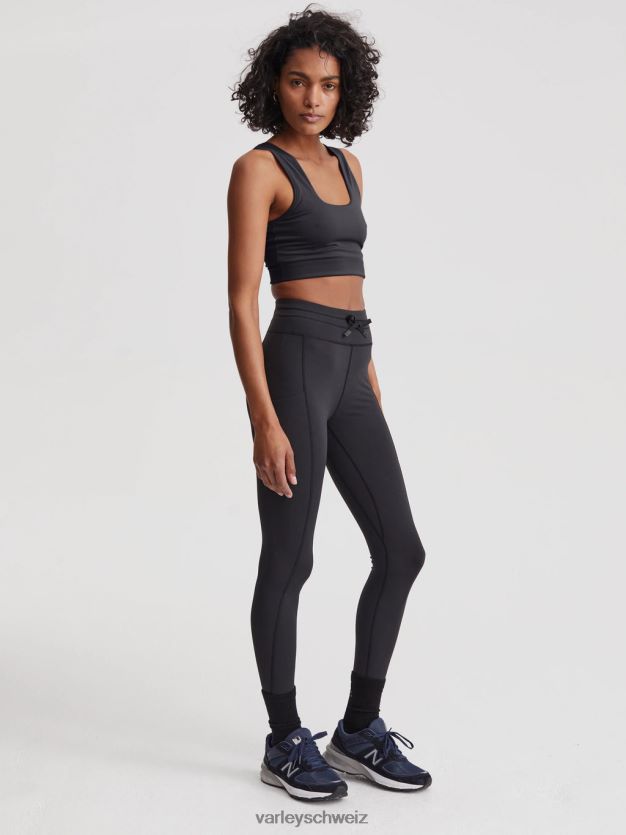 Bekleidung Schwarz Frauen Varley Let\'s Go, hohe Leggings mit Kordelzug, 25 Zoll 8J4JZN366