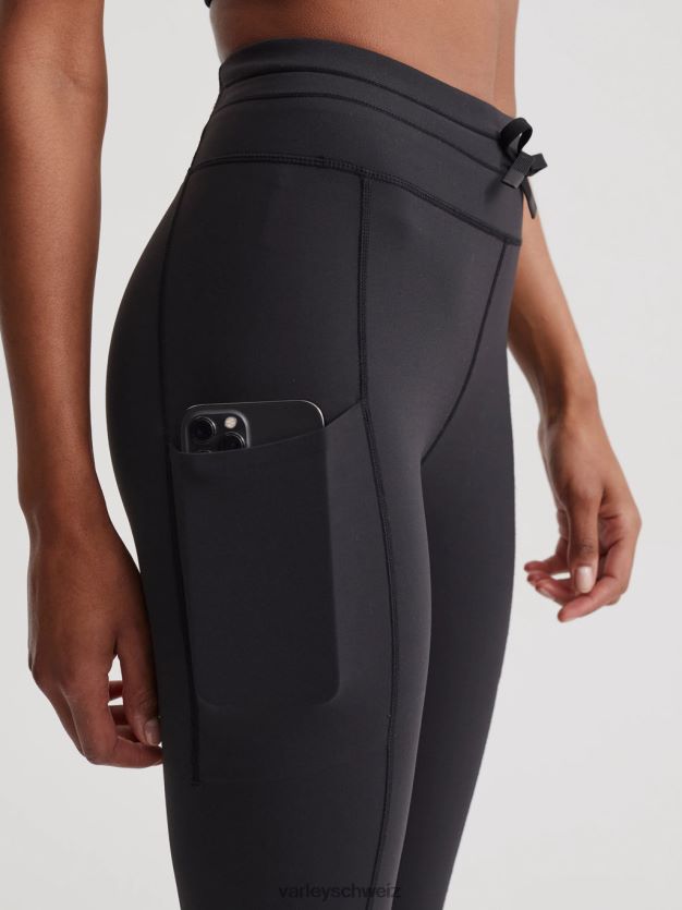 Bekleidung Schwarz Frauen Varley Let\'s Go, hohe Leggings mit Kordelzug, 25 Zoll 8J4JZN366