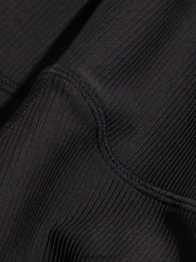 Bekleidung Schwarz Frauen Varley „Let’s Move“-Leggings mit hohem Rippenmuster, 25 Zoll 8J4JZN344