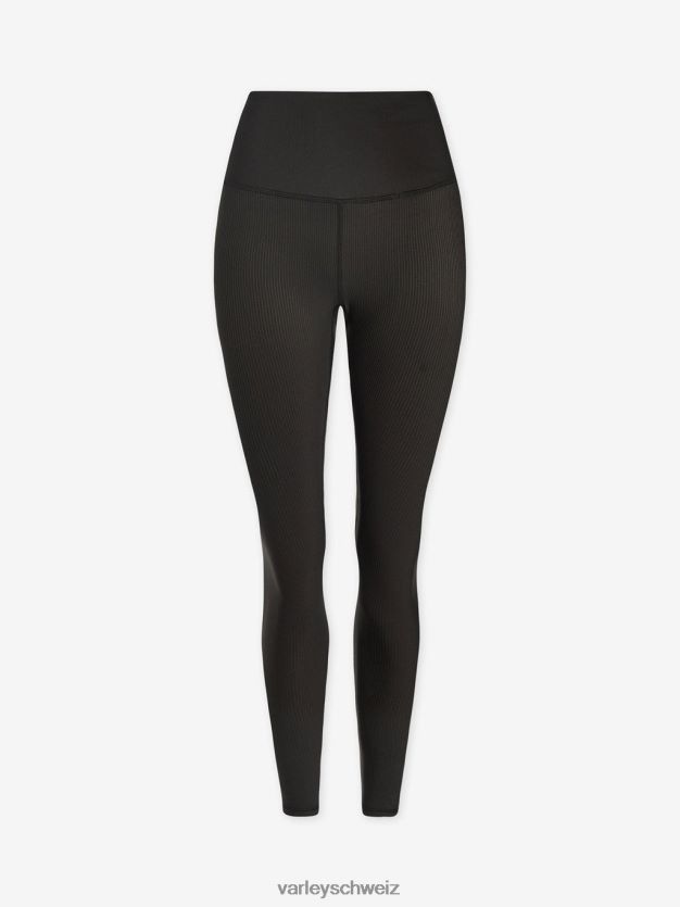 Bekleidung Schwarz Frauen Varley „Let’s Move“-Leggings mit hohem Rippenmuster, 25 Zoll 8J4JZN344