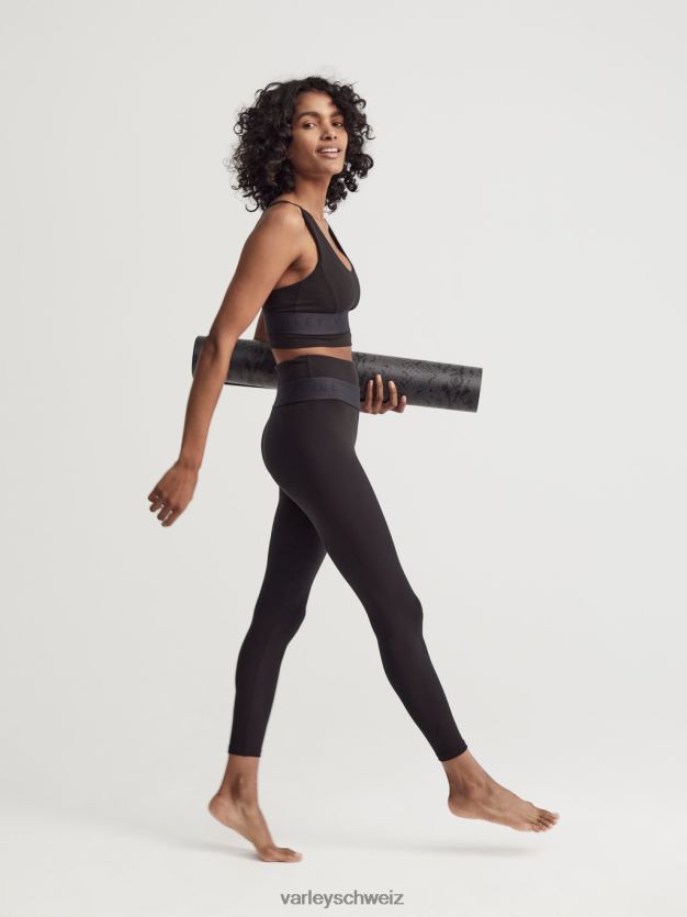 Bekleidung Schwarz Frauen Varley Let\'s Move Studio hohe Leggings 25\" 8J4JZN399