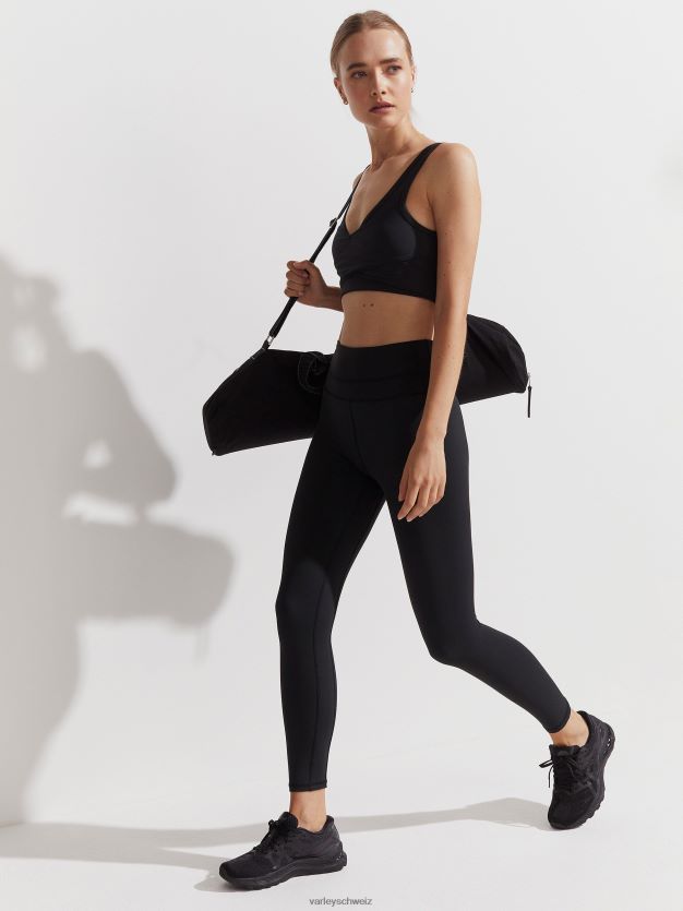 Bekleidung Schwarz Frauen Varley Let's Move Super-High-Rise-Leggings 25" 8J4JZN390