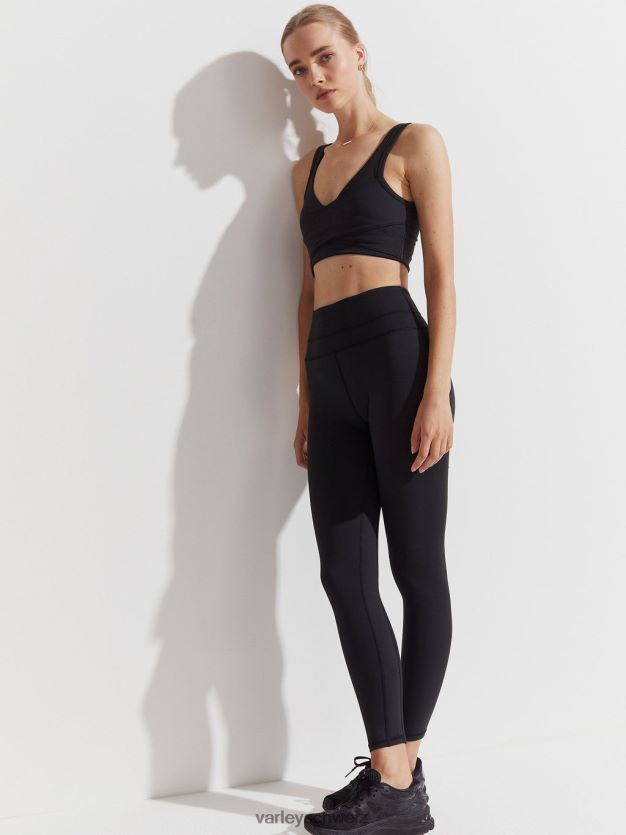 Bekleidung Schwarz Frauen Varley Let\'s Move Super-High-Rise-Leggings 25\" 8J4JZN390