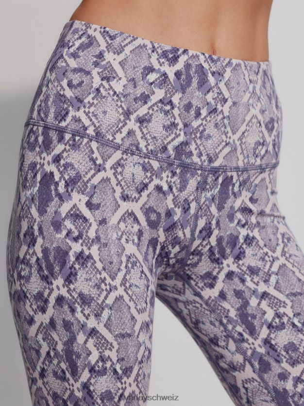 Bekleidung blaue Spitzenschlange Frauen Varley „Let\'s Move“-Leggings mit hoher Tasche, 25 Zoll 8J4JZN328