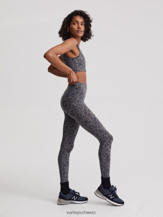 Bekleidung geschwärztes verzerrtes Tier Frauen Varley „Let\'s Move“-Leggings mit hoher Tasche, 25 Zoll 8J4JZN325