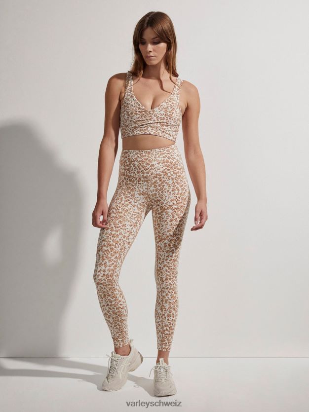 Bekleidung hellbraunes Tier Frauen Varley „Let\'s Move“-Leggings mit hoher Tasche, 25 Zoll 8J4JZN321
