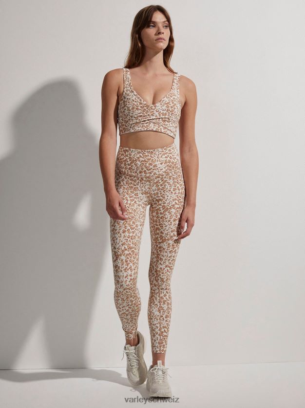 Bekleidung hellbraunes Tier Frauen Varley „Let\'s Move“-Leggings mit hoher Tasche, 25 Zoll 8J4JZN321