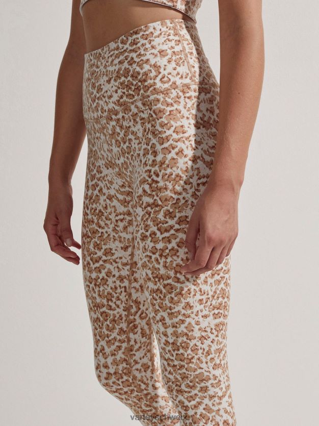 Bekleidung hellbraunes Tier Frauen Varley „Let\'s Move“-Leggings mit hoher Tasche, 25 Zoll 8J4JZN321