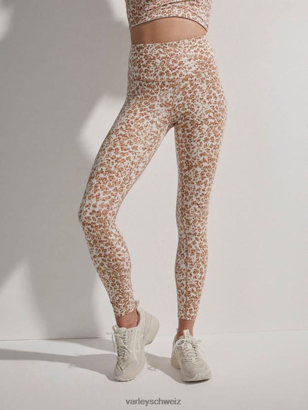 Bekleidung hellbraunes Tier Frauen Varley „Let\'s Move“-Leggings mit hoher Tasche, 25 Zoll 8J4JZN321