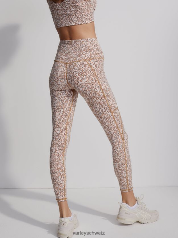 Bekleidung mikroblumig Frauen Varley „Let\'s Move“-Leggings mit hoher Tasche, 25 Zoll 8J4JZN271