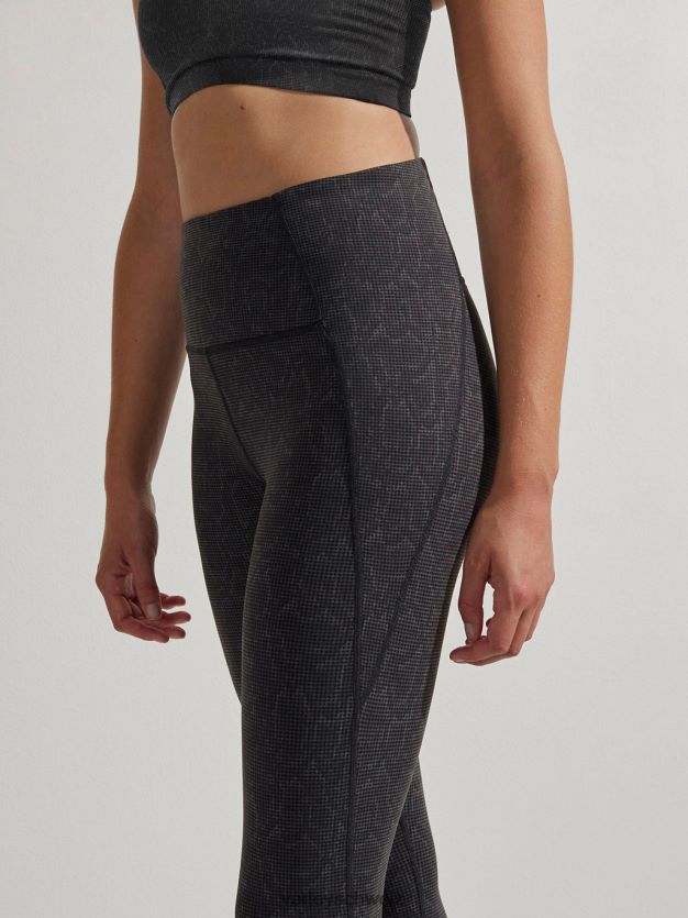 Bekleidung schwarze Gitterschlange Frauen Varley Let\'s Go Night Laufleggings 25\" 8J4JZN347