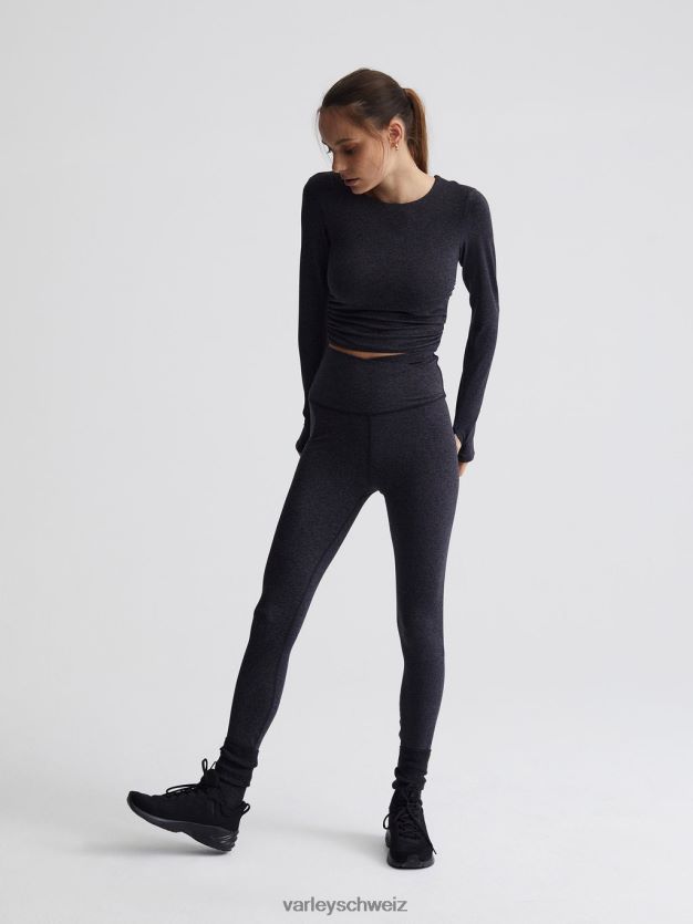 Bekleidung schwarzer Mergel Frauen Varley Immer warme, superhohe Leggings 25\" 8J4JZN397