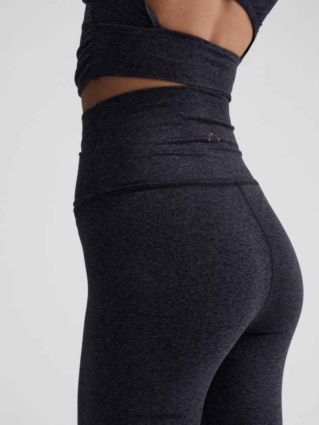 Bekleidung schwarzer Mergel Frauen Varley Immer warme, superhohe Leggings 25\" 8J4JZN397