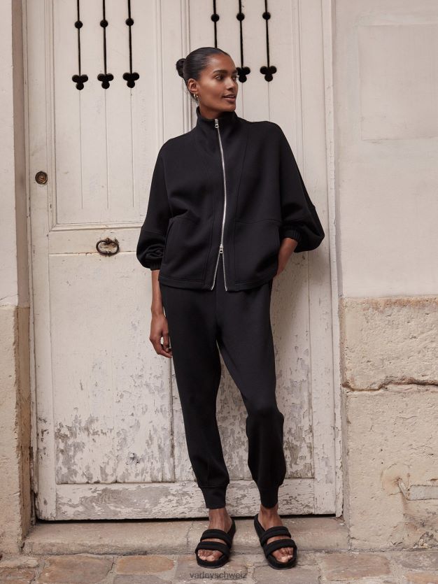 Bekleidung Schwarz Frauen Varley Hyde entspannte Jogginghose mit Bündchen 8J4JZN335