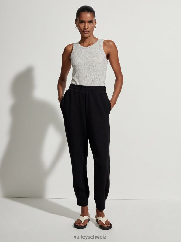 Bekleidung Schwarz Frauen Varley Hyde entspannte Jogginghose mit Bündchen 8J4JZN335