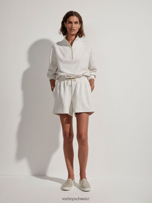 Bekleidung Elfenbeinmergel Frauen Varley Claude High-Rise Short 4,5\" 8J4JZN333