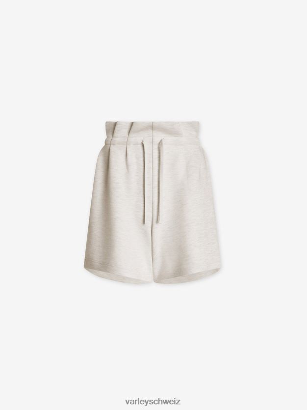 Bekleidung Elfenbeinmergel Frauen Varley Claude High-Rise Short 4,5\" 8J4JZN333