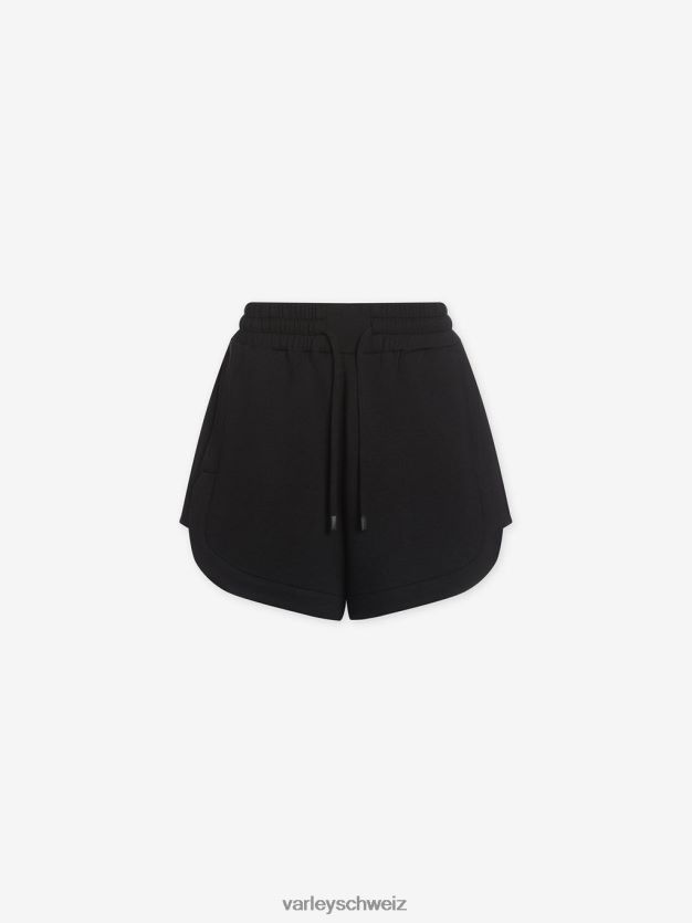 Bekleidung Schwarz Frauen Varley Keely High-Rise-Shorts 8J4JZN300