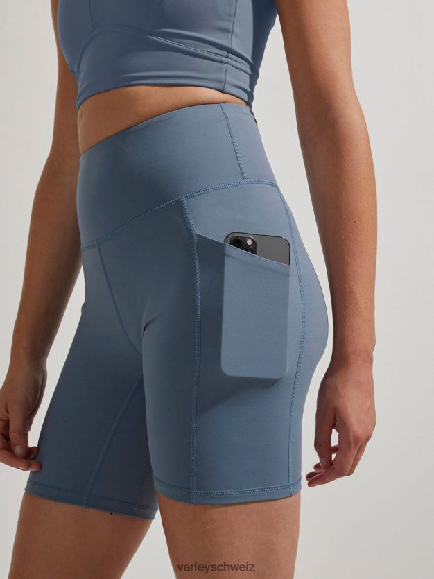 Bekleidung blaue Fata Morgana Frauen Varley Lass uns gehen, Taschenshorts 7\" 8J4JZN313