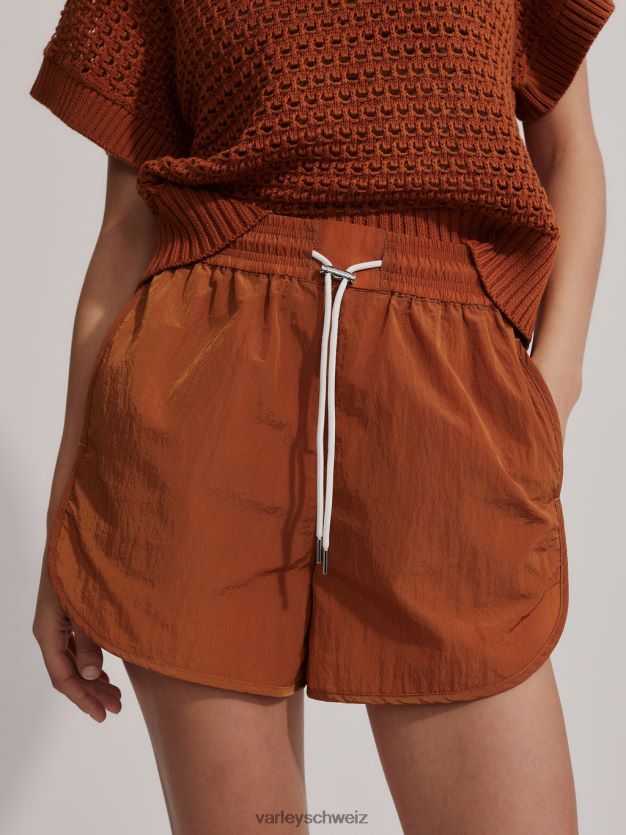 Bekleidung glasierter Ingwer Frauen Varley harmon high-rise short 4\" 8J4JZN256