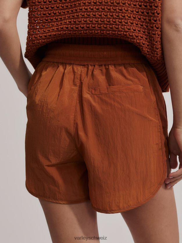 Bekleidung glasierter Ingwer Frauen Varley harmon high-rise short 4\" 8J4JZN256