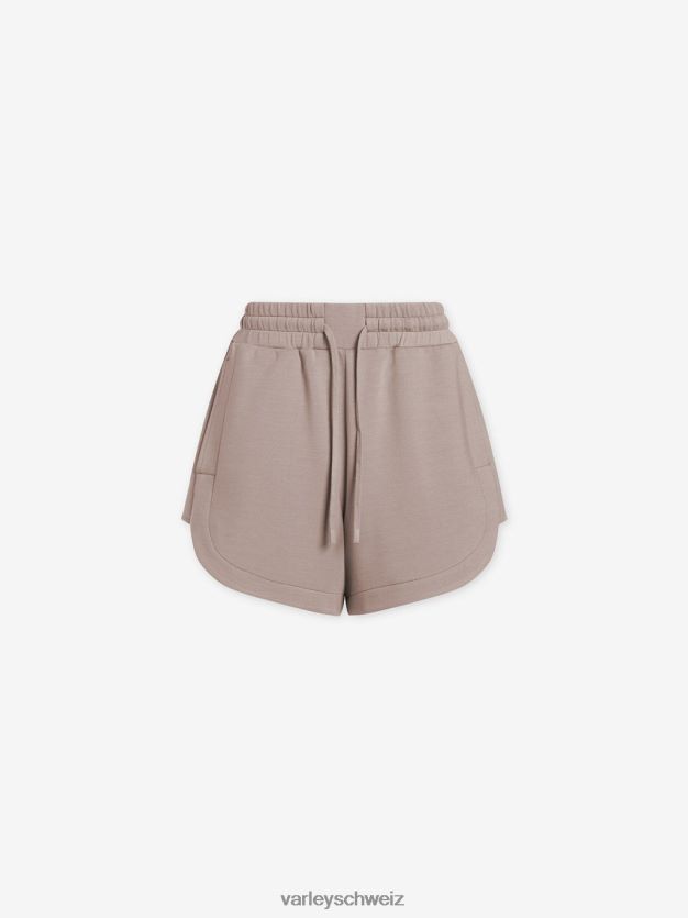 Bekleidung helles Taupe Frauen Varley Keely High-Rise-Shorts 8J4JZN301