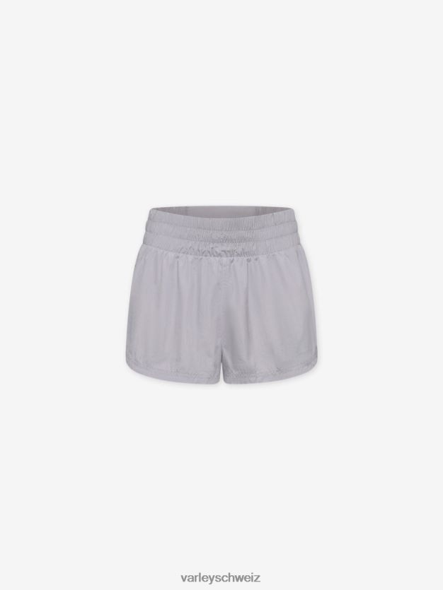 Bekleidung metallisches Aschegrau Frauen Varley Kallin läuft kurz 1,5\" 8J4JZN285