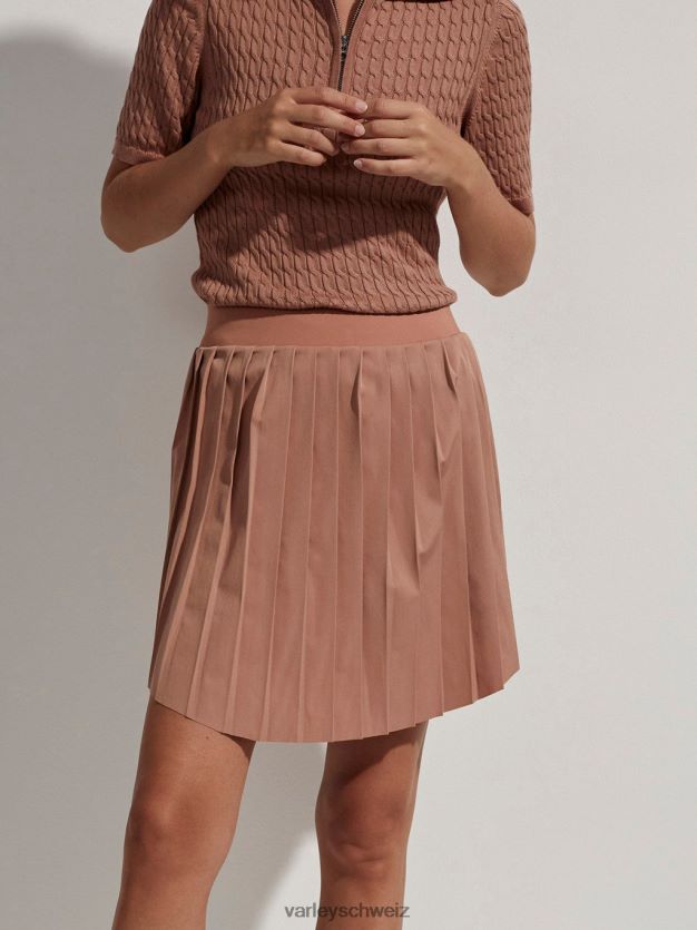 Bekleidung Mokka-Mousse Frauen Varley Newman High-Rise-Skort 8J4JZN356