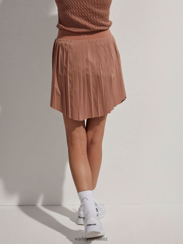 Bekleidung Mokka-Mousse Frauen Varley Newman High-Rise-Skort 8J4JZN356
