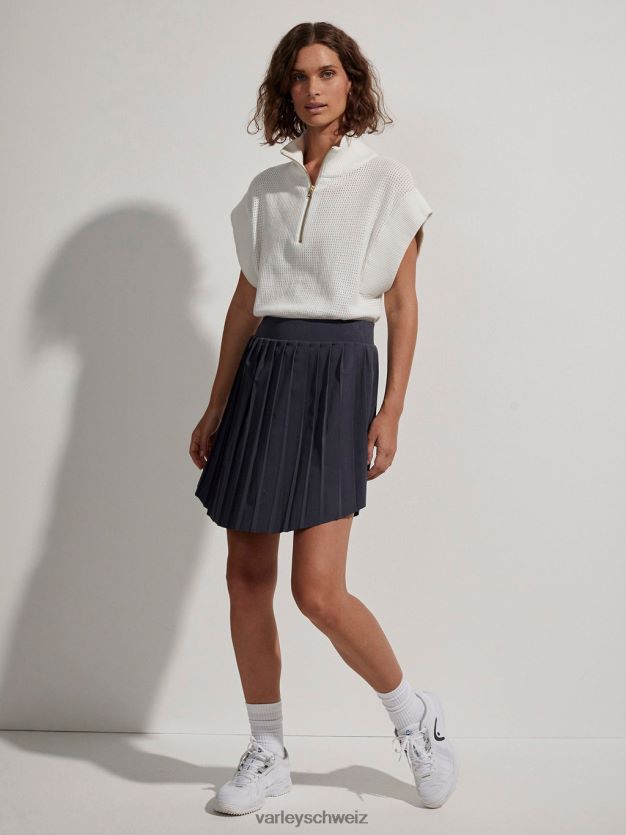 Bekleidung Schieferblau Frauen Varley Newman High-Rise-Skort 8J4JZN357