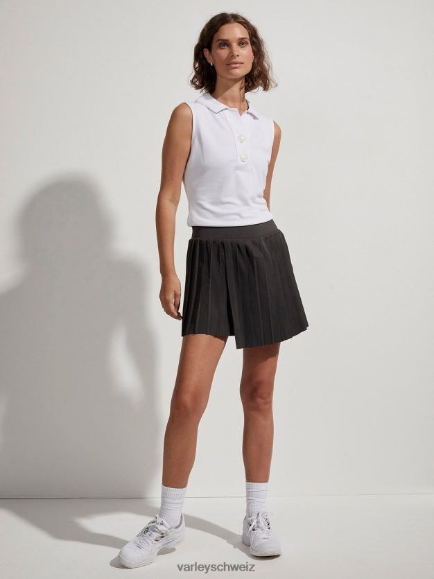 Bekleidung Schwarz Frauen Varley Kalmia mittelhoher Skort 8J4JZN355