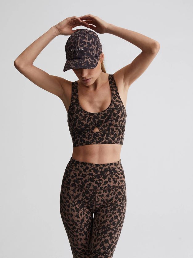 Bekleidung Kupfer verschwommenes Tier Frauen Varley Lass uns gehen, Staunton-BH 8J4JZN172