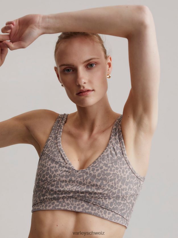 Bekleidung Rosenbewegungsflecken Frauen Varley Lass uns den Kellam-BH bewegen 8J4JZN28