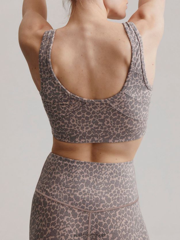 Bekleidung Rosenbewegungsflecken Frauen Varley Lass uns den Kellam-BH bewegen 8J4JZN28