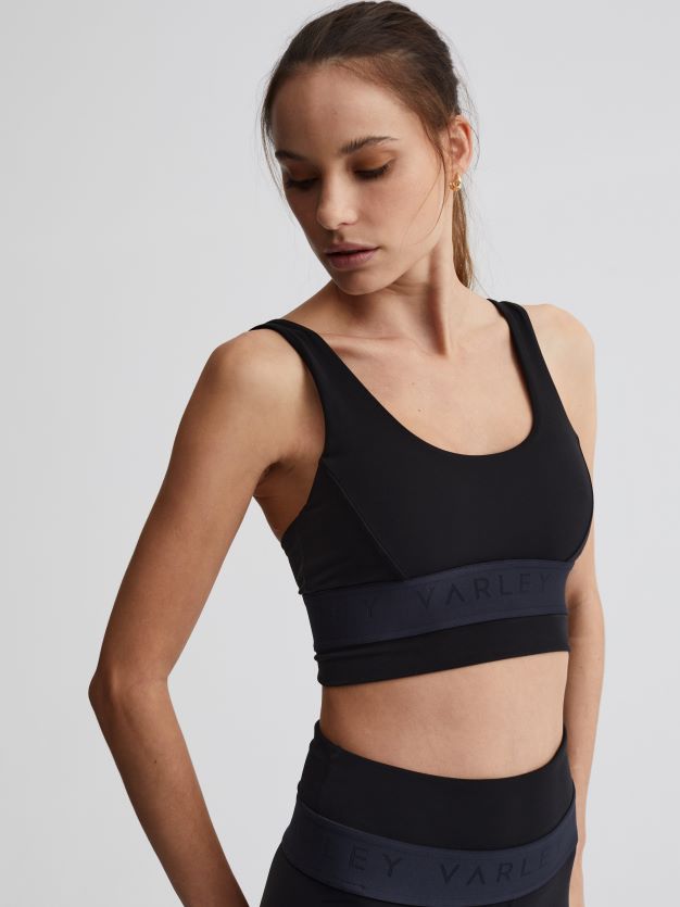 Bekleidung Schwarz Frauen Varley Lass uns den Dartmouth-BH bewegen 8J4JZN246