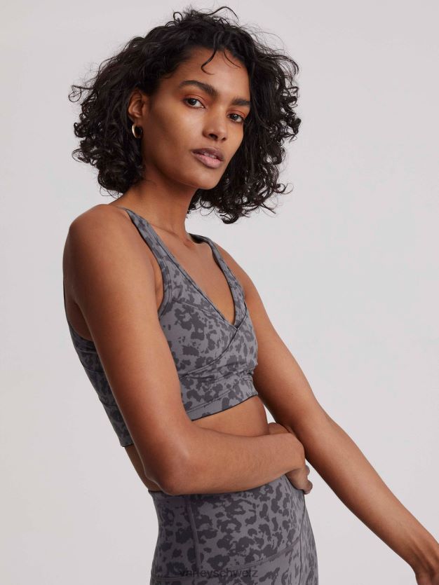 Bekleidung geschwärztes verzerrtes Tier Frauen Varley Lass uns den Kellam-BH bewegen 8J4JZN29