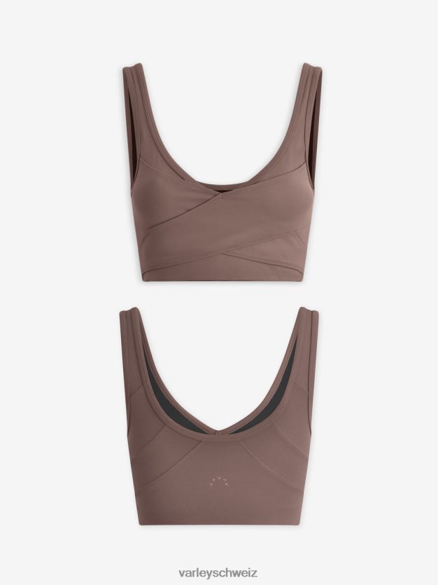 Bekleidung tiefes Taupe Frauen Varley Lass uns den Kellam-BH bewegen 8J4JZN26