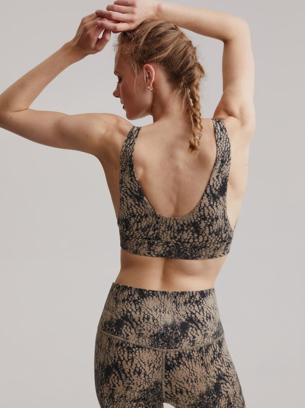 Bekleidung weicher taupefarbener Aligator Frauen Varley Lass uns Severn BH bewegen 8J4JZN53