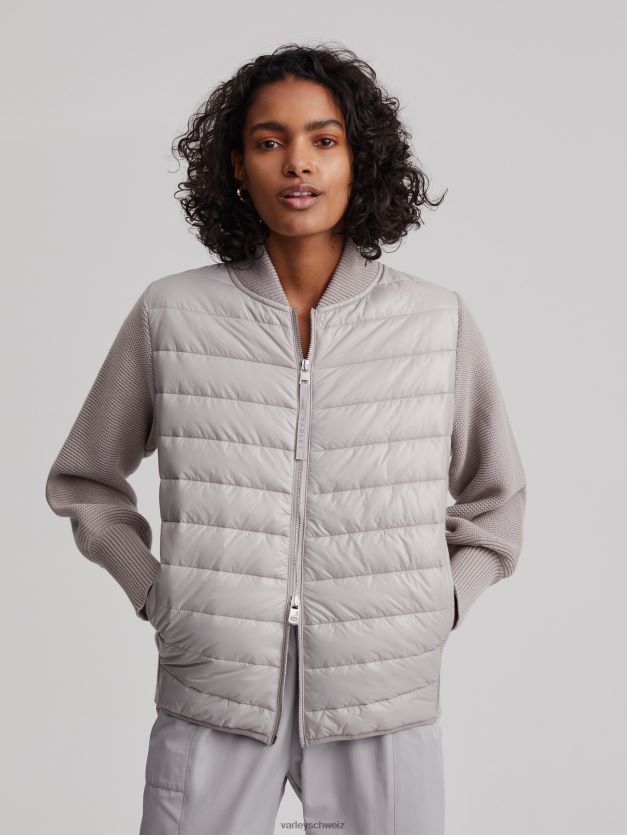 Bekleidung Mondgrau Frauen Varley Larkin-Jacke 8J4JZN418