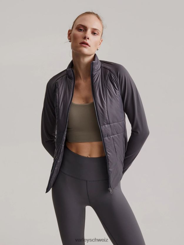 Bekleidung geschwärzte Perle Frauen Varley Bretagne-Jacke 8J4JZN171