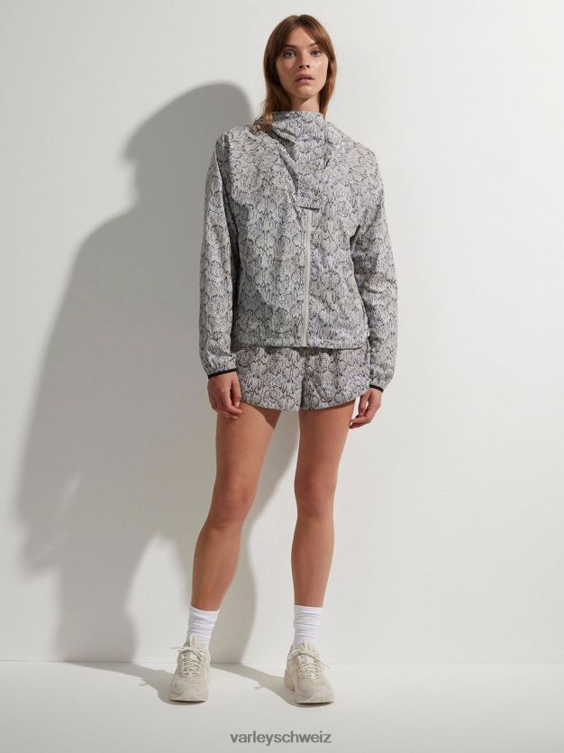 Bekleidung gespiegelte Schlange Frauen Varley Terrassen-Laufjacke mit Aufdruck 8J4JZN413