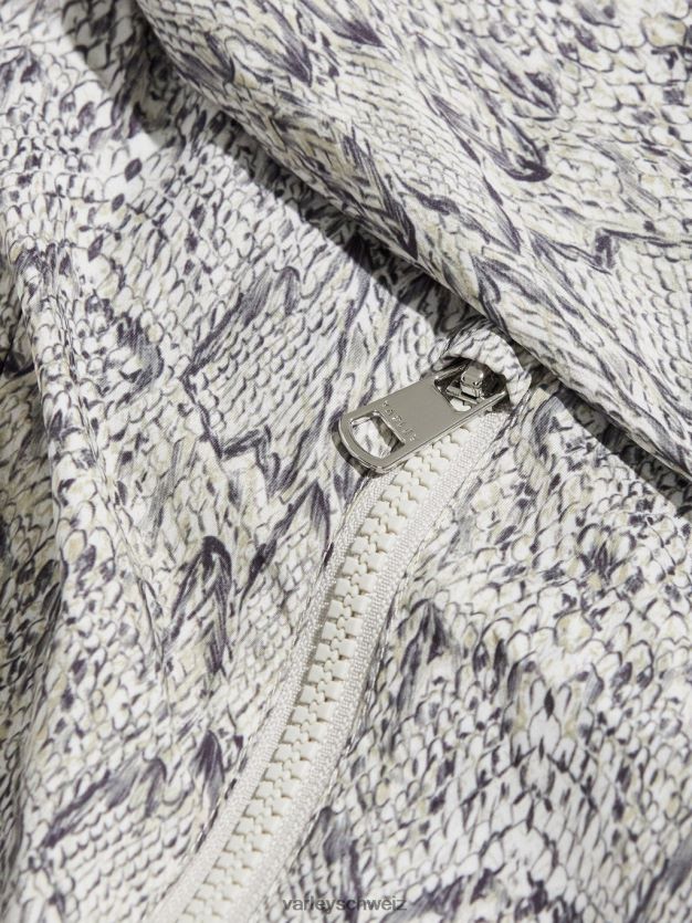 Bekleidung gespiegelte Schlange Frauen Varley Terrassen-Laufjacke mit Aufdruck 8J4JZN413