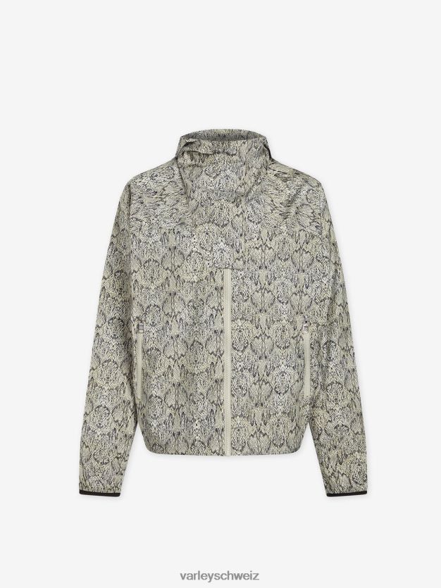 Bekleidung gespiegelte Schlange Frauen Varley Terrassen-Laufjacke mit Aufdruck 8J4JZN413