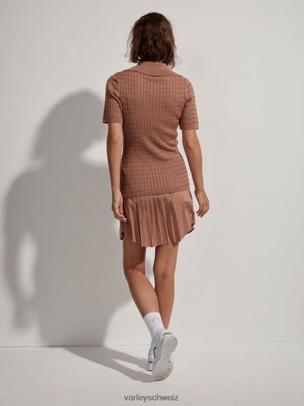 Bekleidung Mokka-Mousse Frauen Varley Lillian Off-Court-Polo 8J4JZN142
