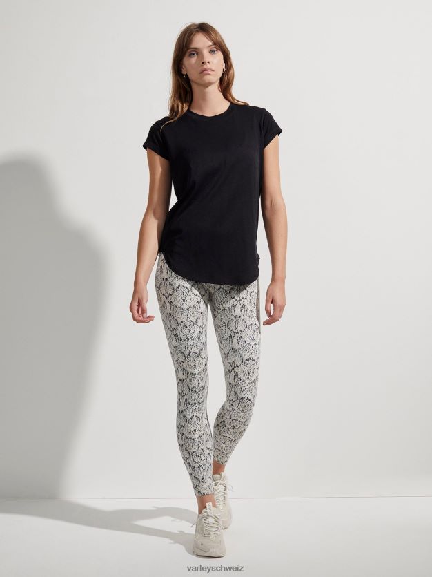 Bekleidung Schwarz Frauen Varley Jade nahtloses T-Shirt 8J4JZN122